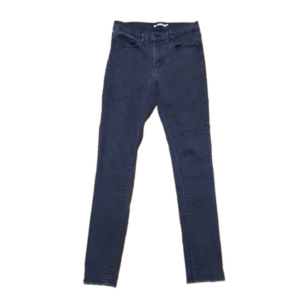 levi's 311 slimming skinny jeans womens w30 l32 dark wash blue stretch denim...